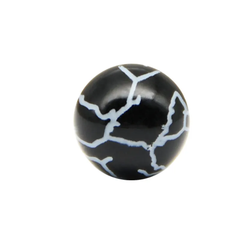 14G 5MM 8MM Replacement Piercing Texture Ball Acrylic Muti-Color Available