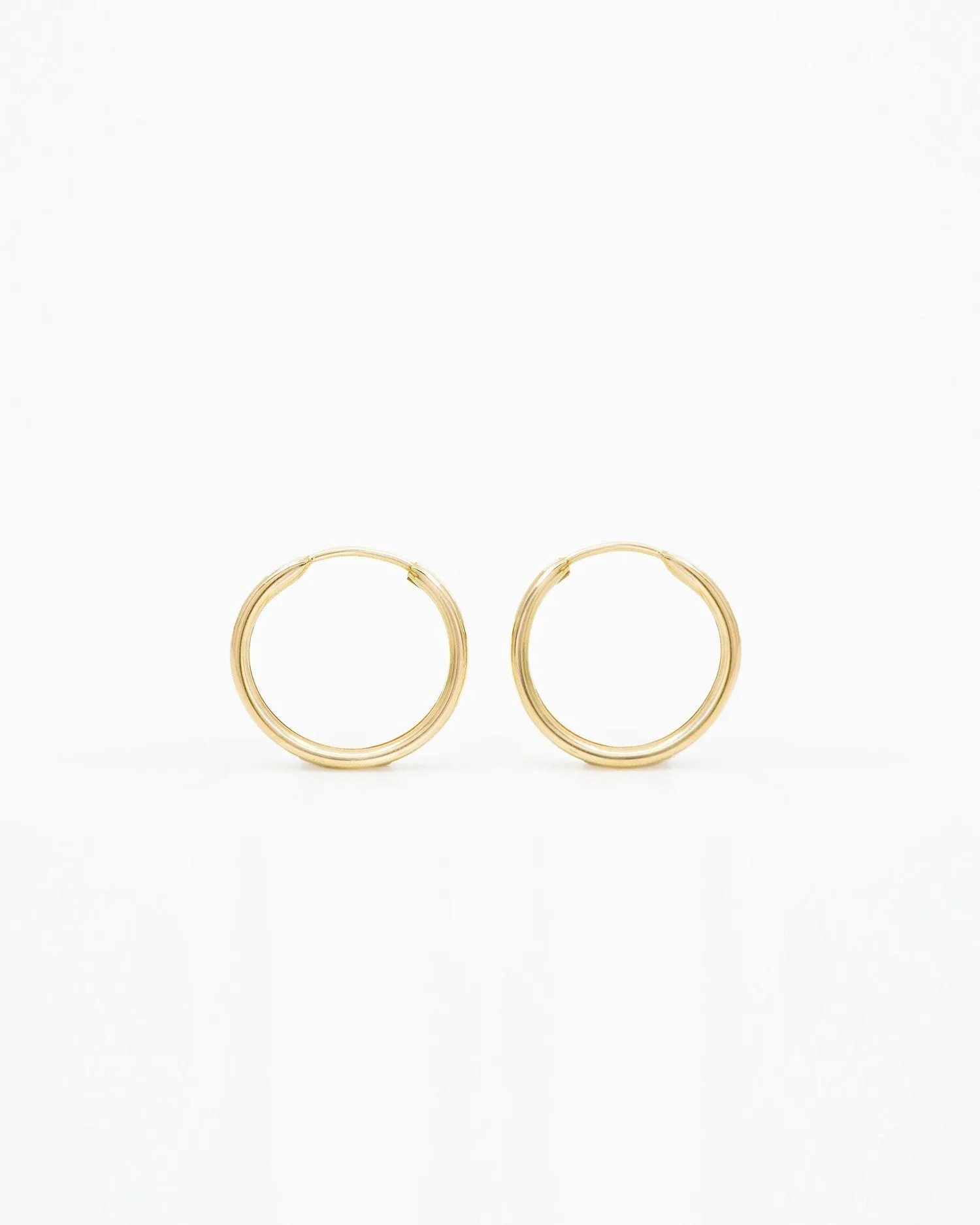 14K Gold Everyday Hoops