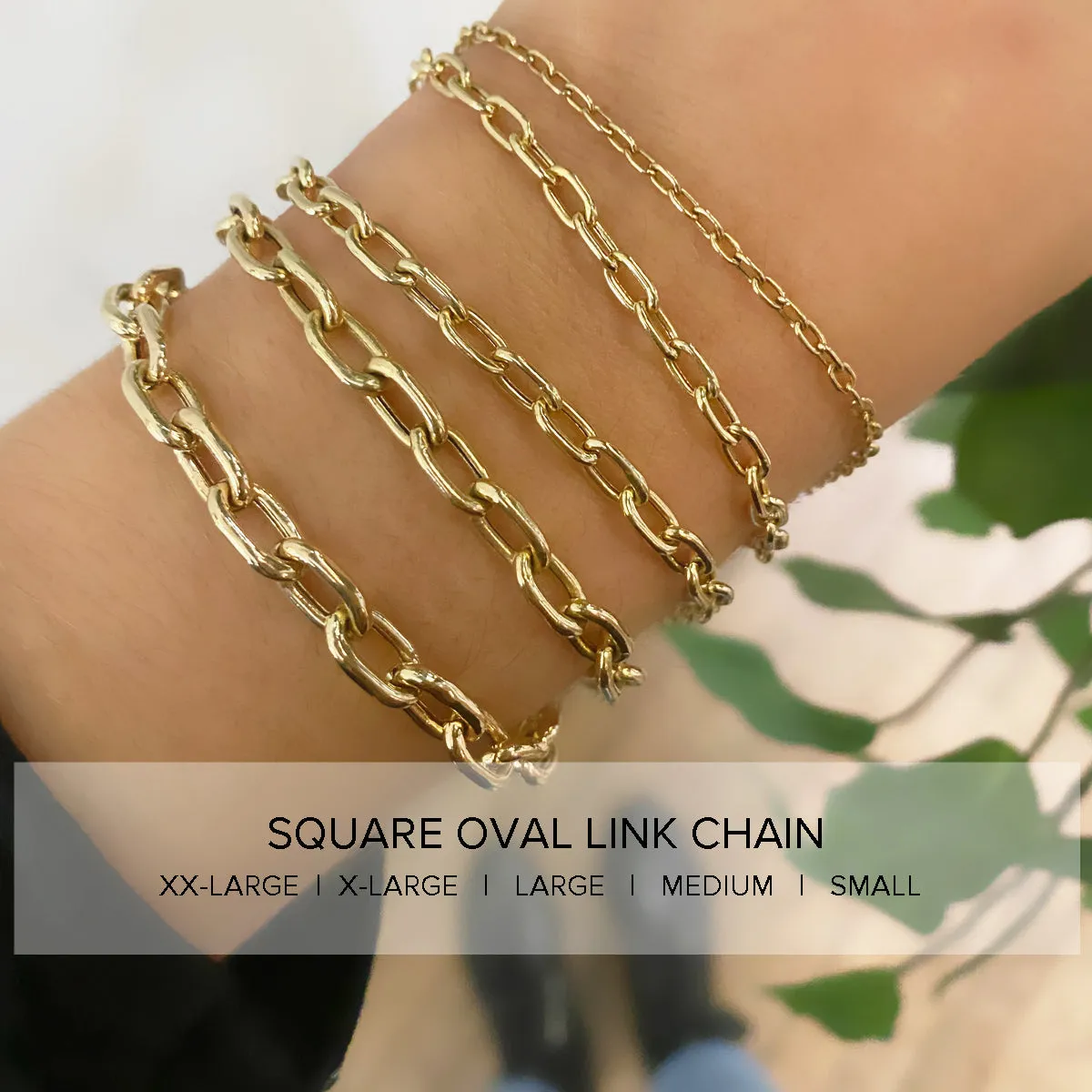 14k Personalized Rounded Rectangle Nameplate with Diamond Border Link Bracelet
