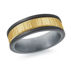 14K Yellow Gold Ring from the Tantalum Collection by Malo - MRDTS-005-7Y