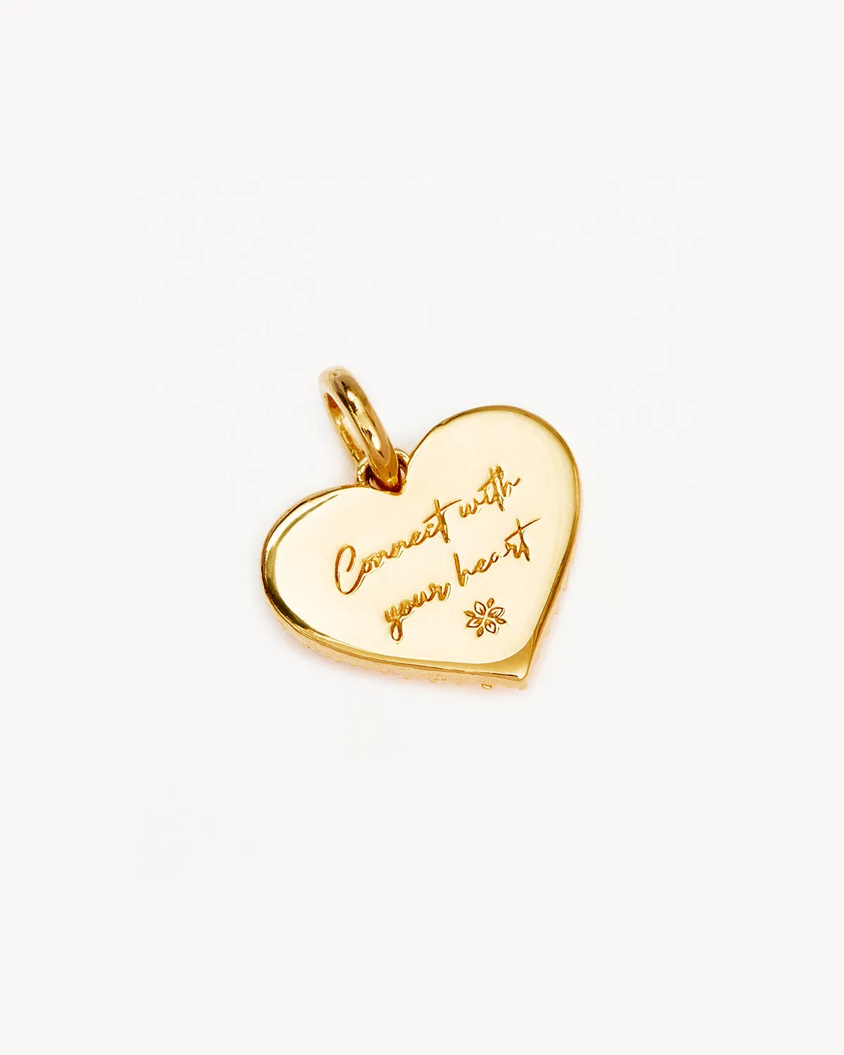 18k Gold Vermeil Connect With Your Heart Annex Link Pendant