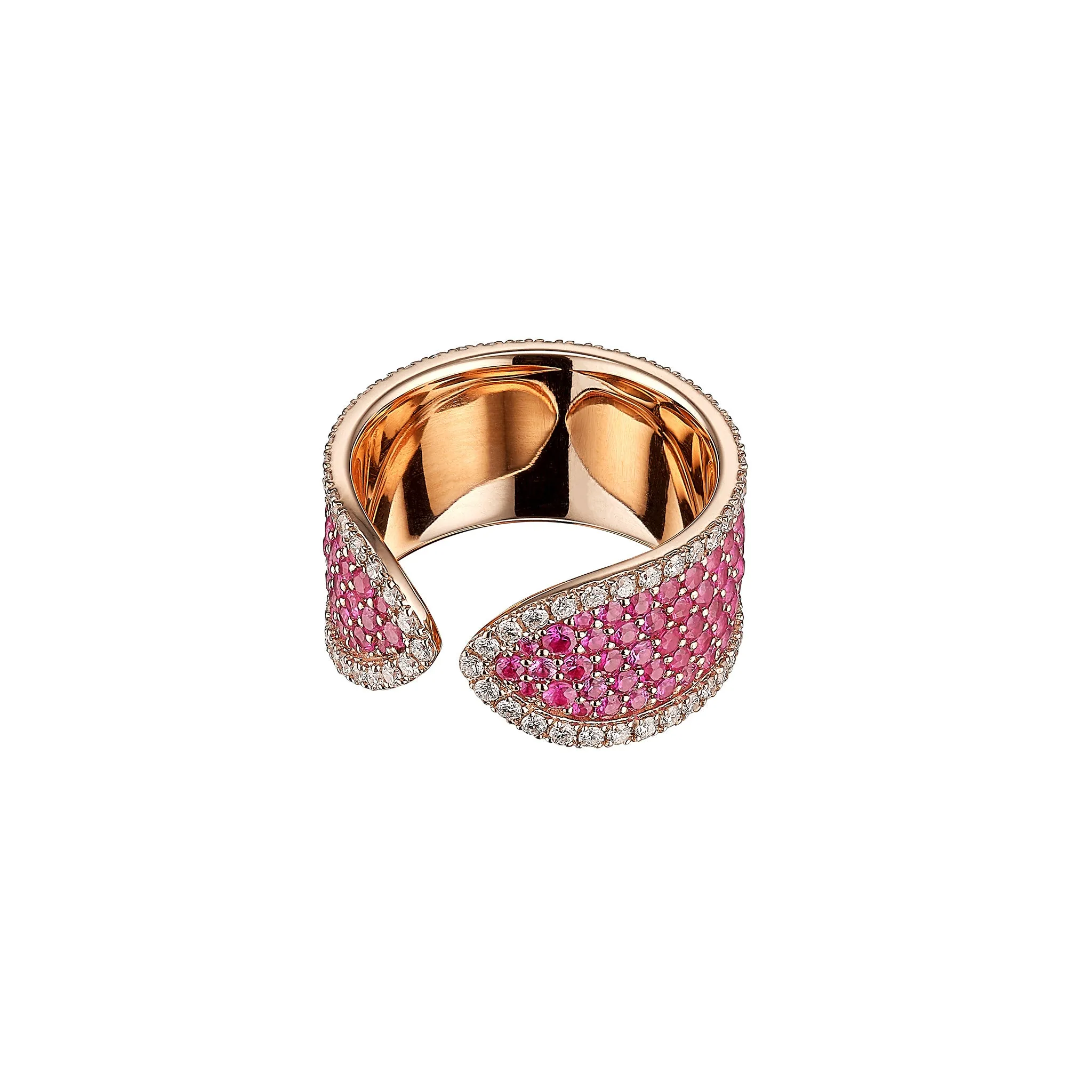 812 COLLECTION RUBY DOUBLE RING
