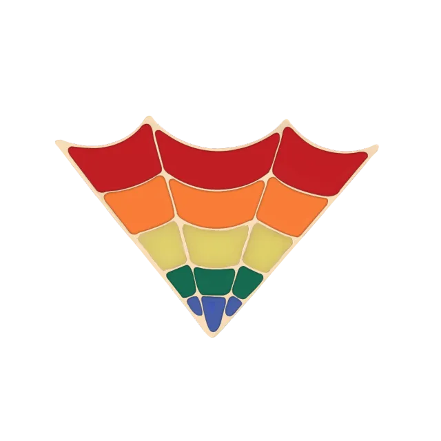 9 Style LGBT Design Rainbow Creative Heart Yeh Finger Pin Brooch Metal Pins Badge Denim Enamel Lapel Jewelry Gift women unsix