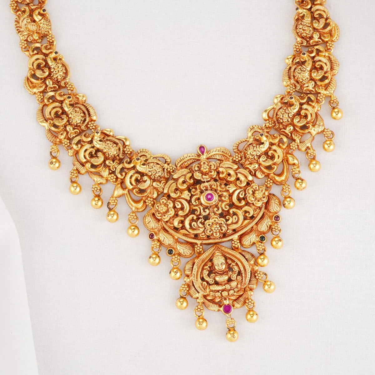 Abinaya Long Necklace Set