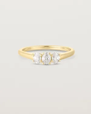 Adrienne Trio Ring | Diamonds