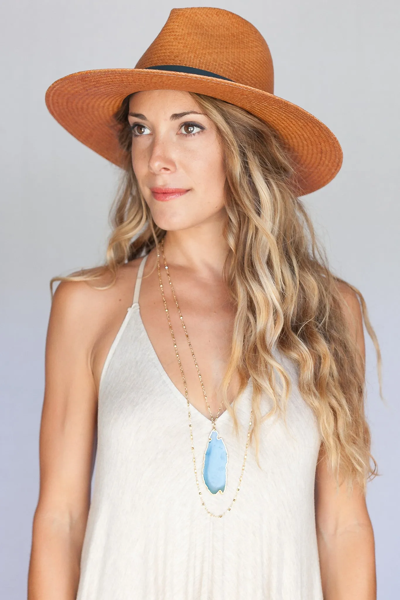 Agate Slice Necklace