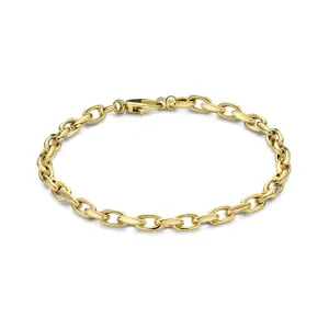 Aidee Camille 14 karat gold bracelet with chains