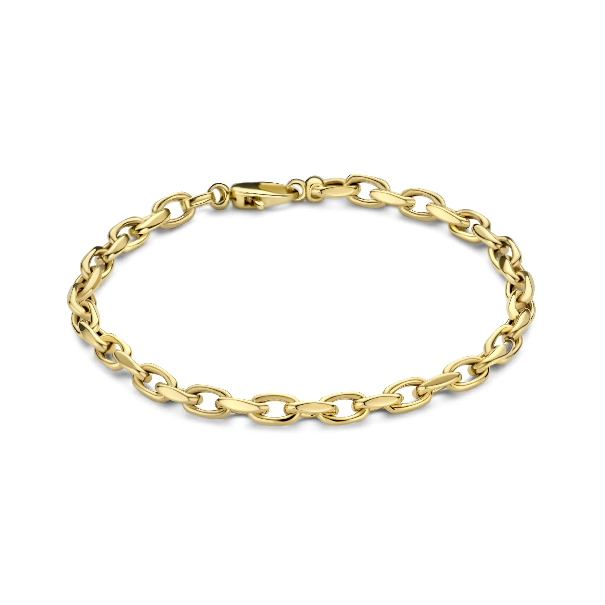 Aidee Camille 14 karat gold bracelet with chains