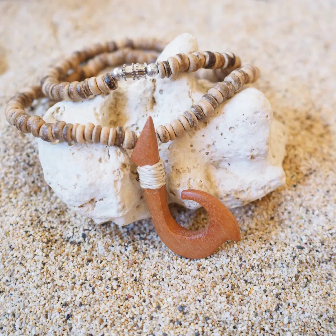 Akaka Fish Hook Necklace