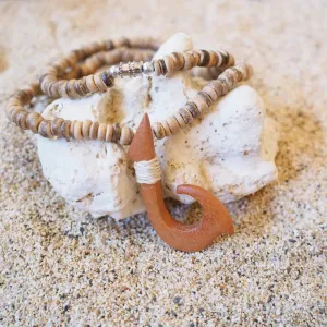 Akaka Fish Hook Necklace