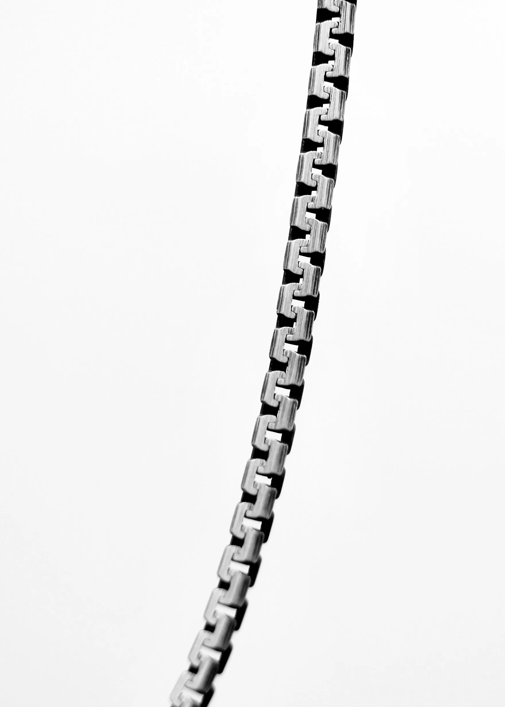 Akute Twin Sterling Silver Necklace (Oxidized)