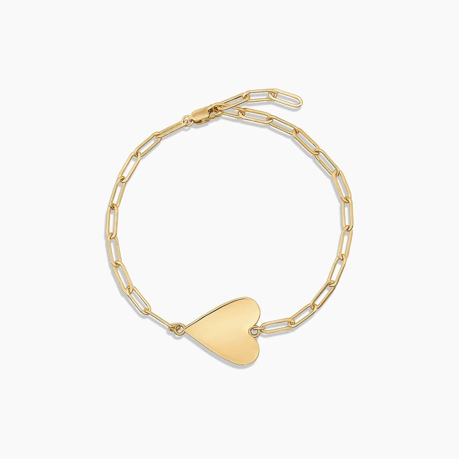 Amaya Heart Bracelet - 14k Gold Plated