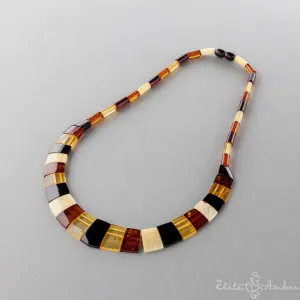 Amber necklace "Stylish Cleopatra"