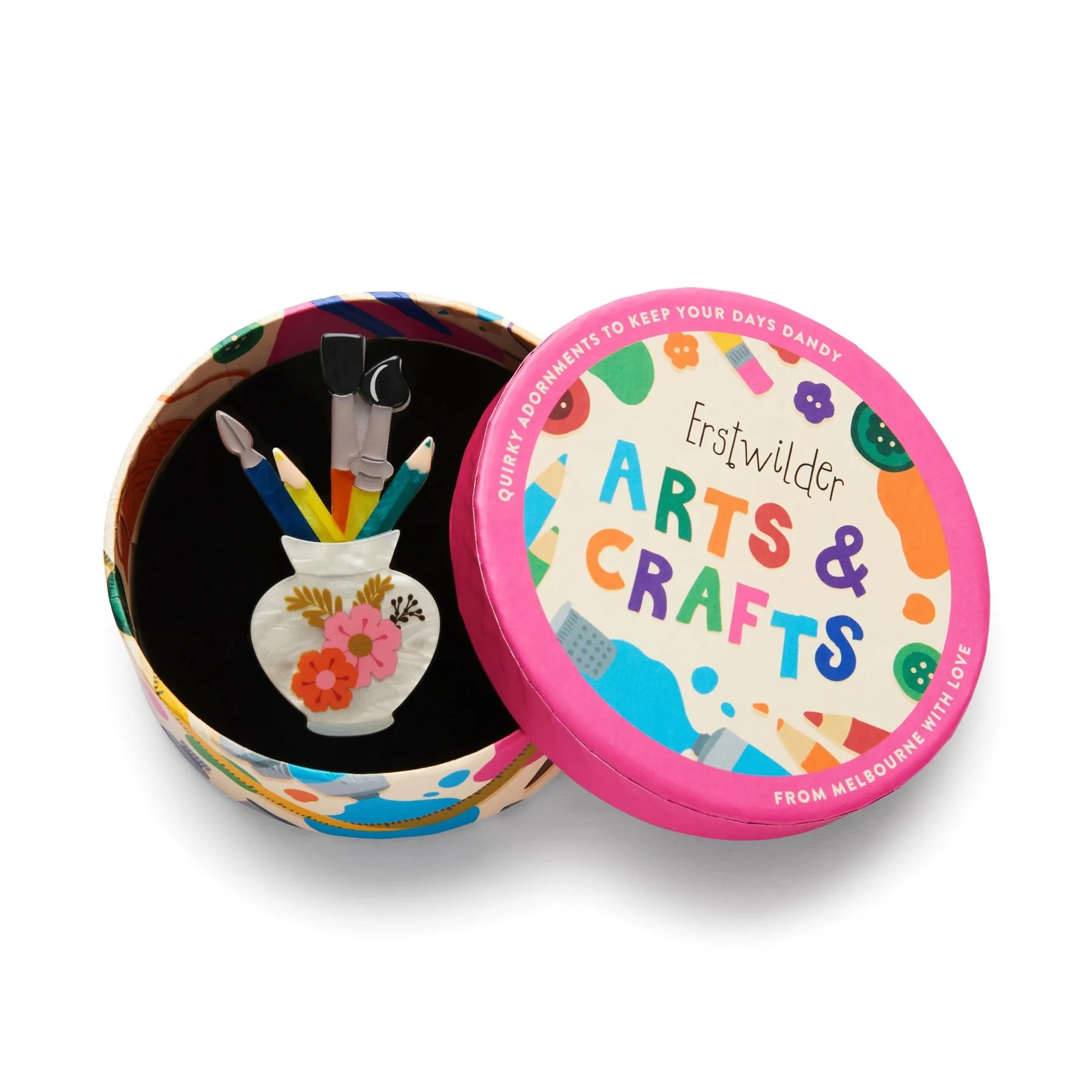 Arts & Crafts Collection Strokes of Genius Brooch