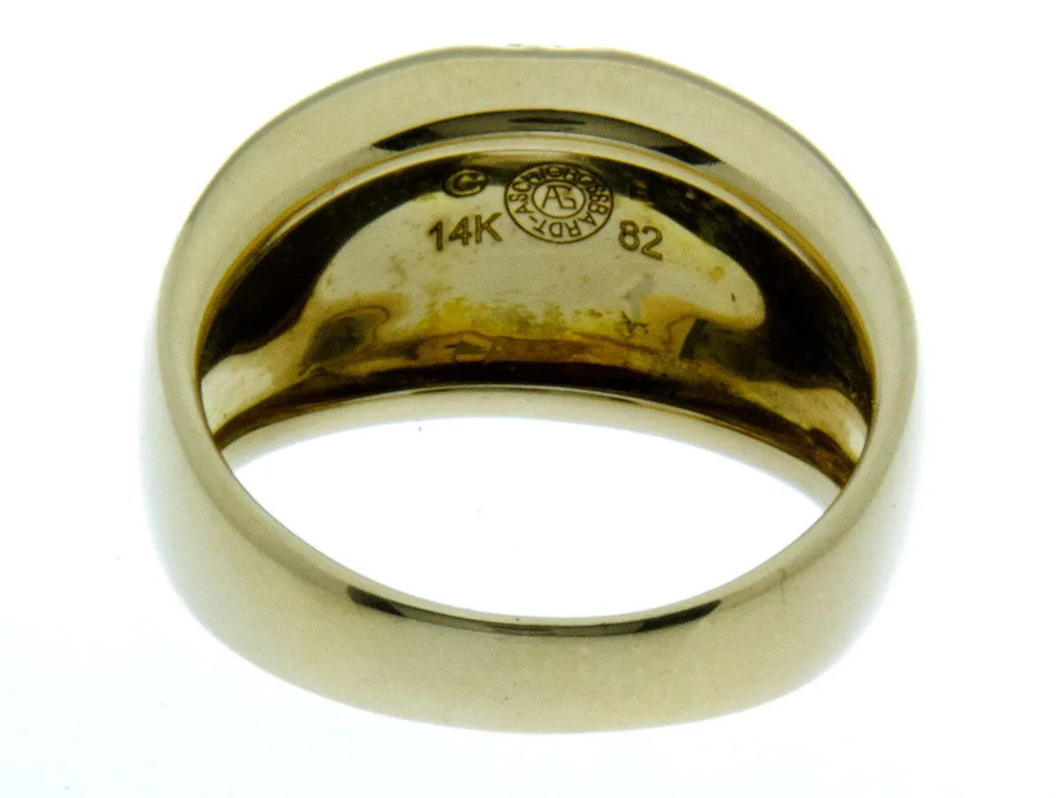 Asch Grossbardt Inlaid Gemstone Ring