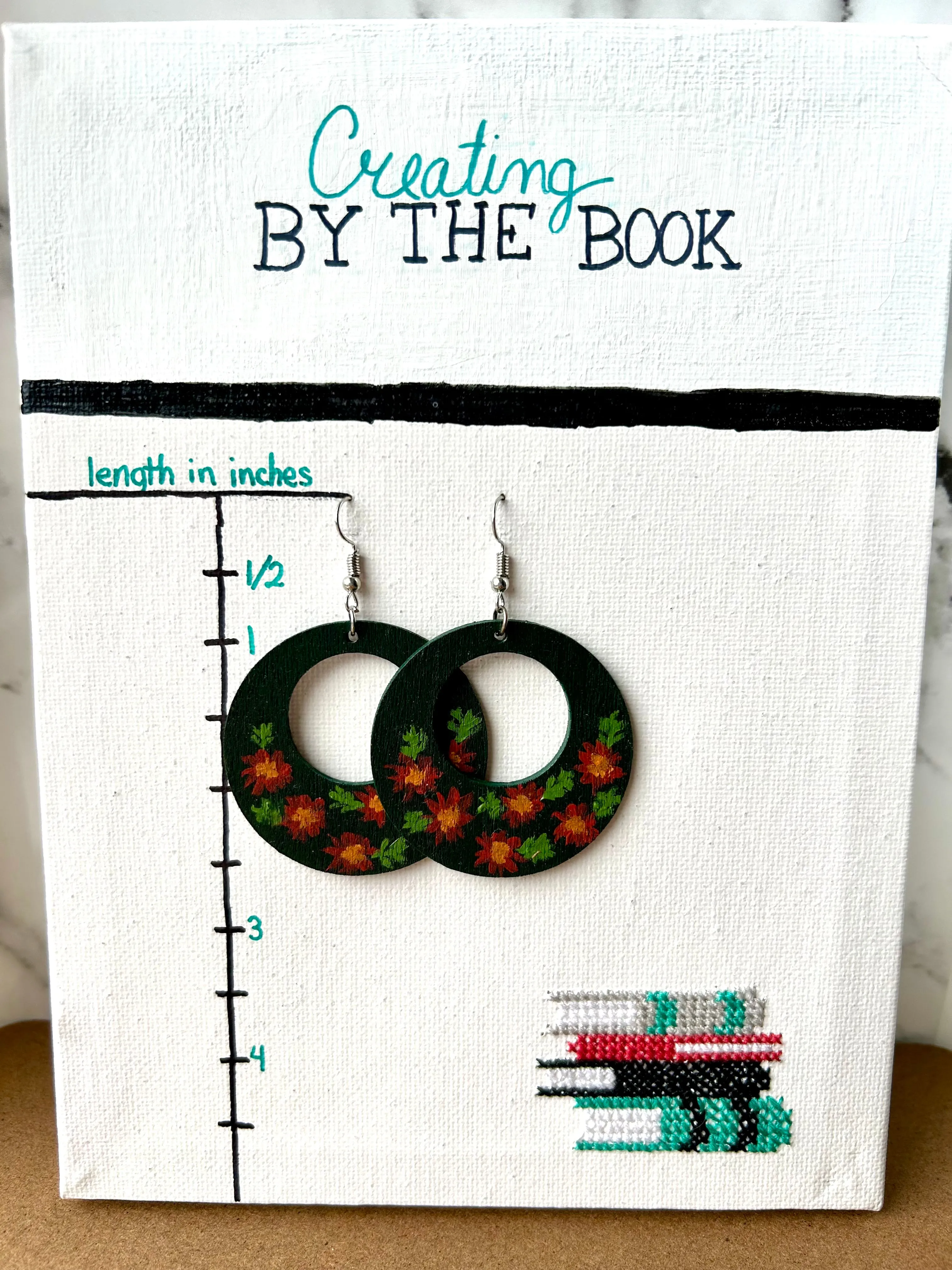 Autumn Mum Wooden Hoops