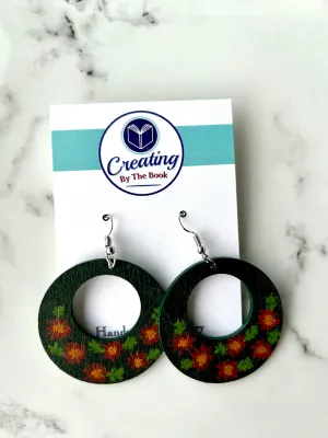 Autumn Mum Wooden Hoops