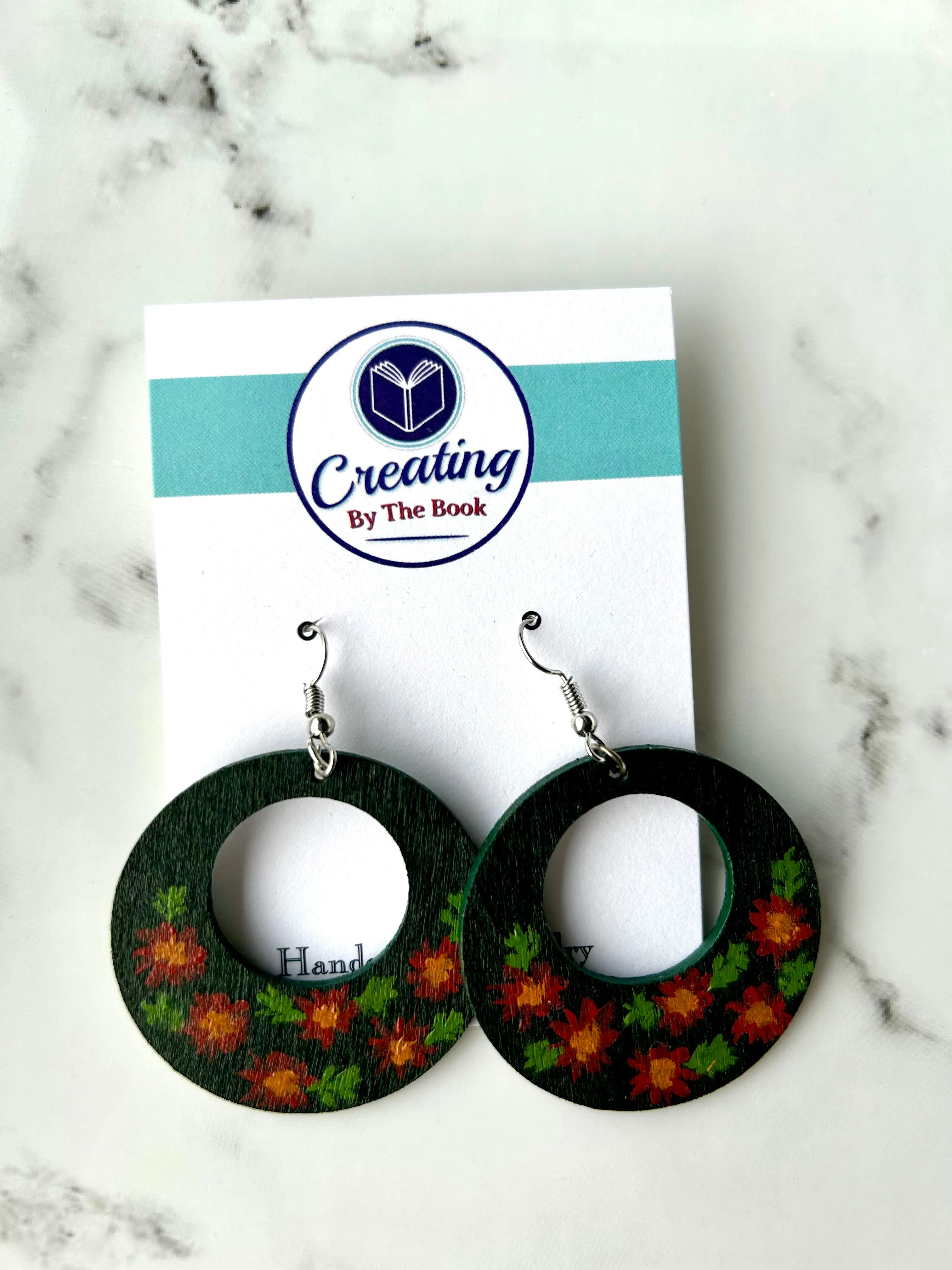 Autumn Mum Wooden Hoops