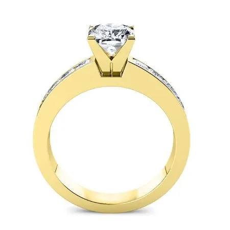 Ayana - Round Moissanite Engagement Ring