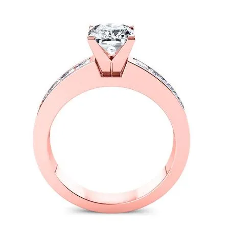 Ayana - Round Moissanite Engagement Ring