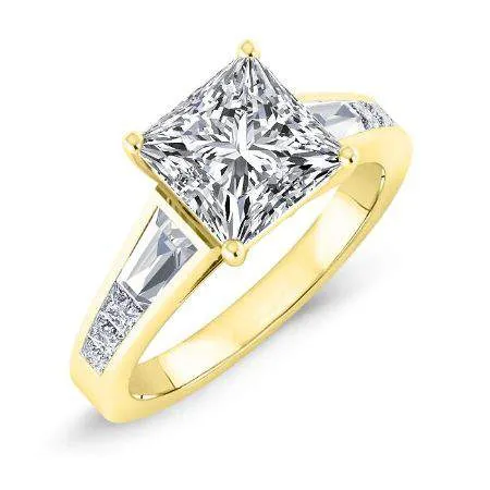Bergamot - Princess Diamond Engagement Ring