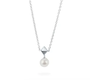 Birks Rock and Pearl Freshwater Pearl and Stud Drop Pendant
