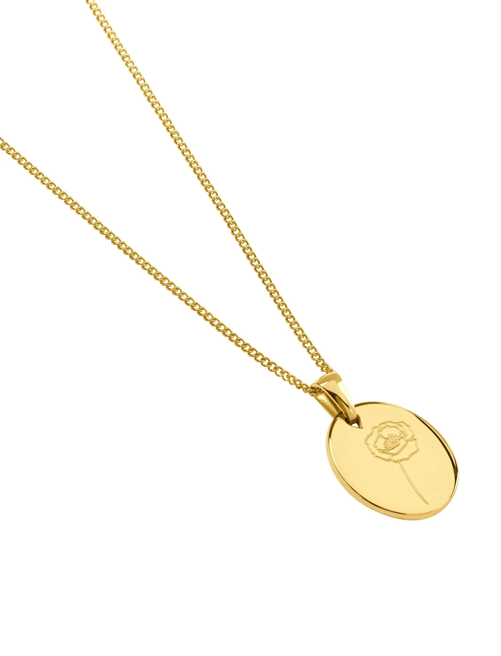 Birth Flower Necklace