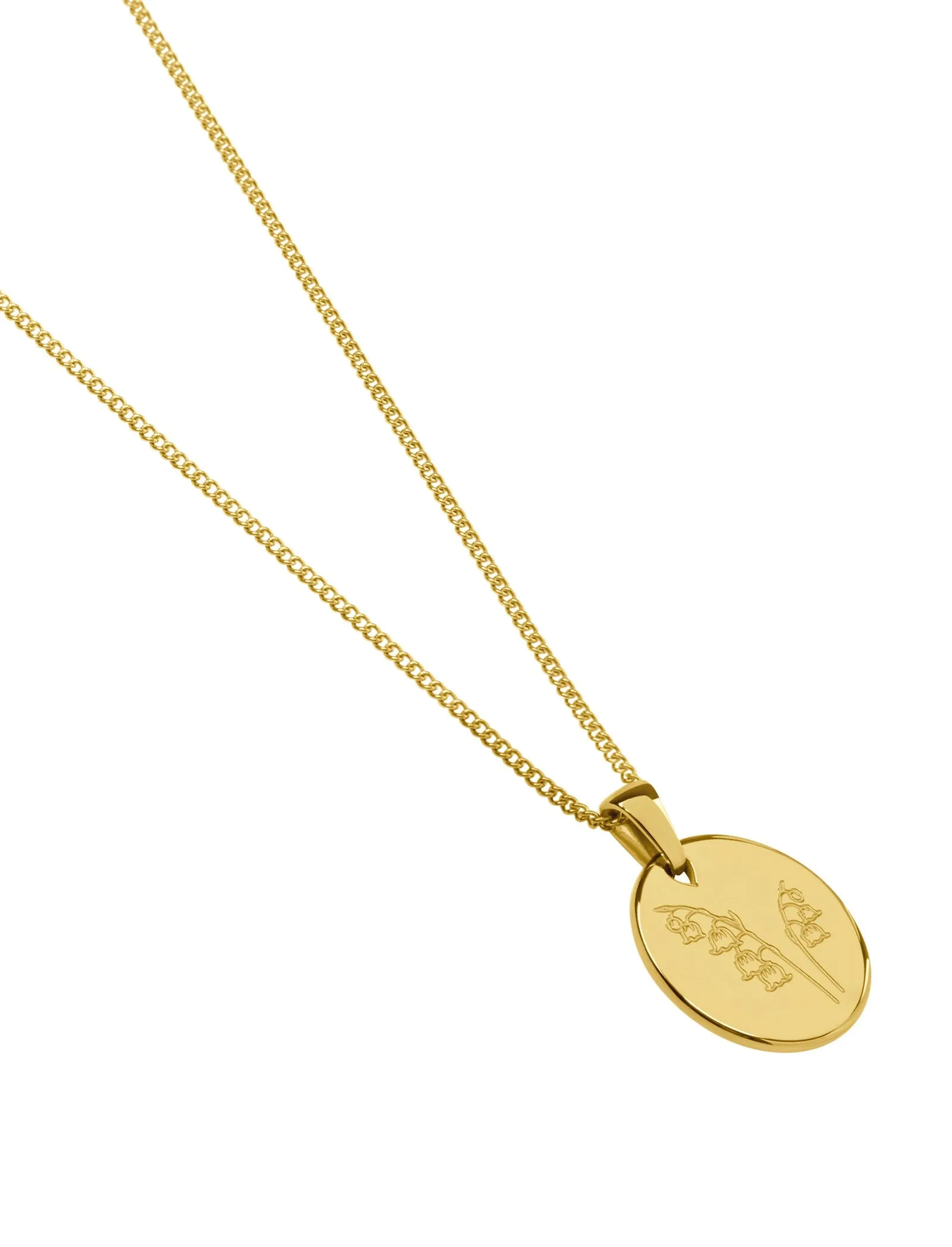 Birth Flower Necklace
