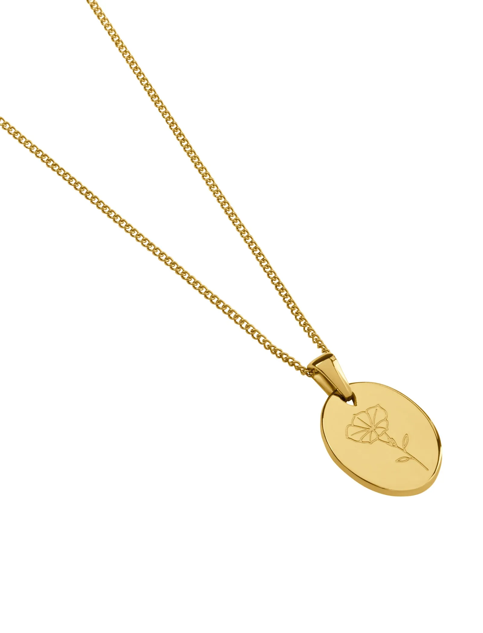 Birth Flower Necklace