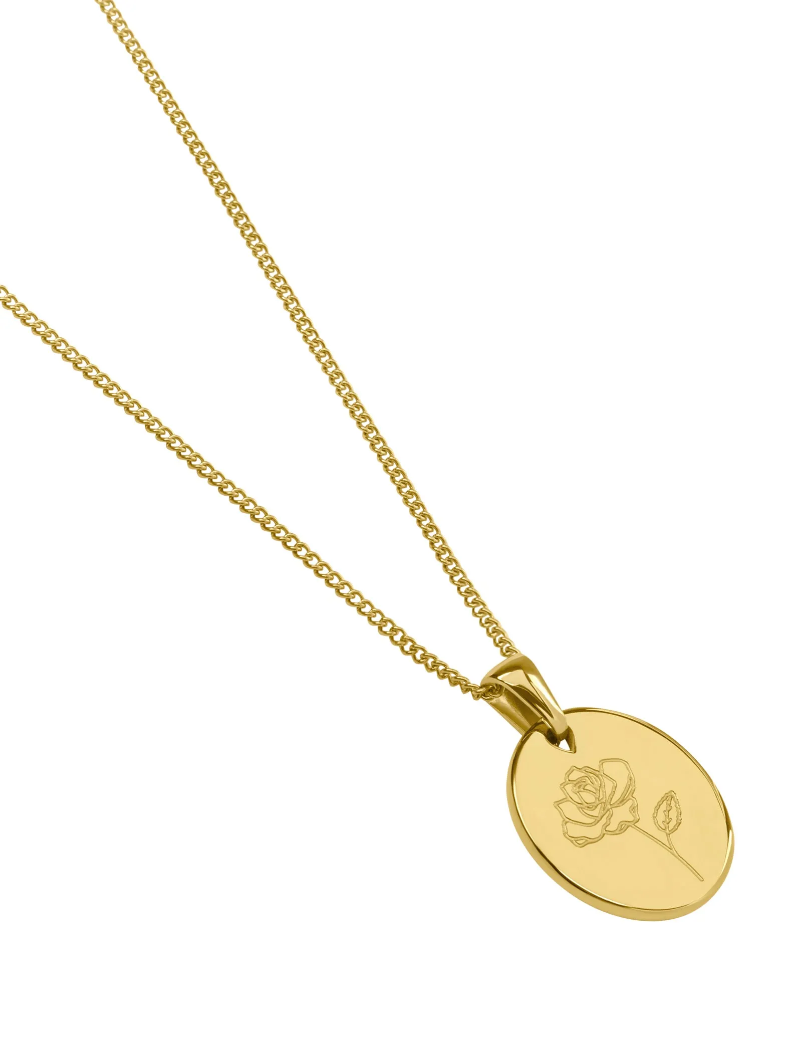 Birth Flower Necklace