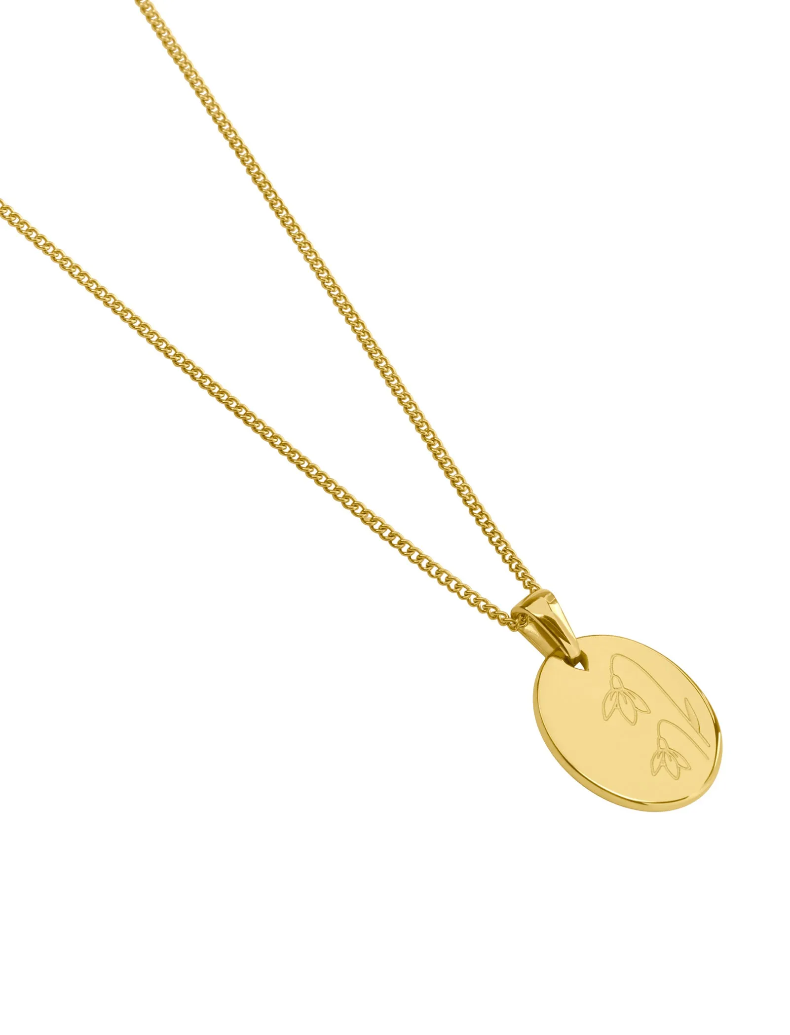 Birth Flower Necklace