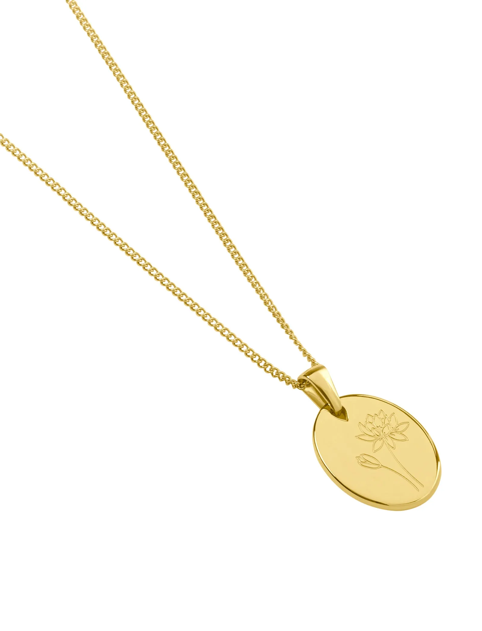 Birth Flower Necklace