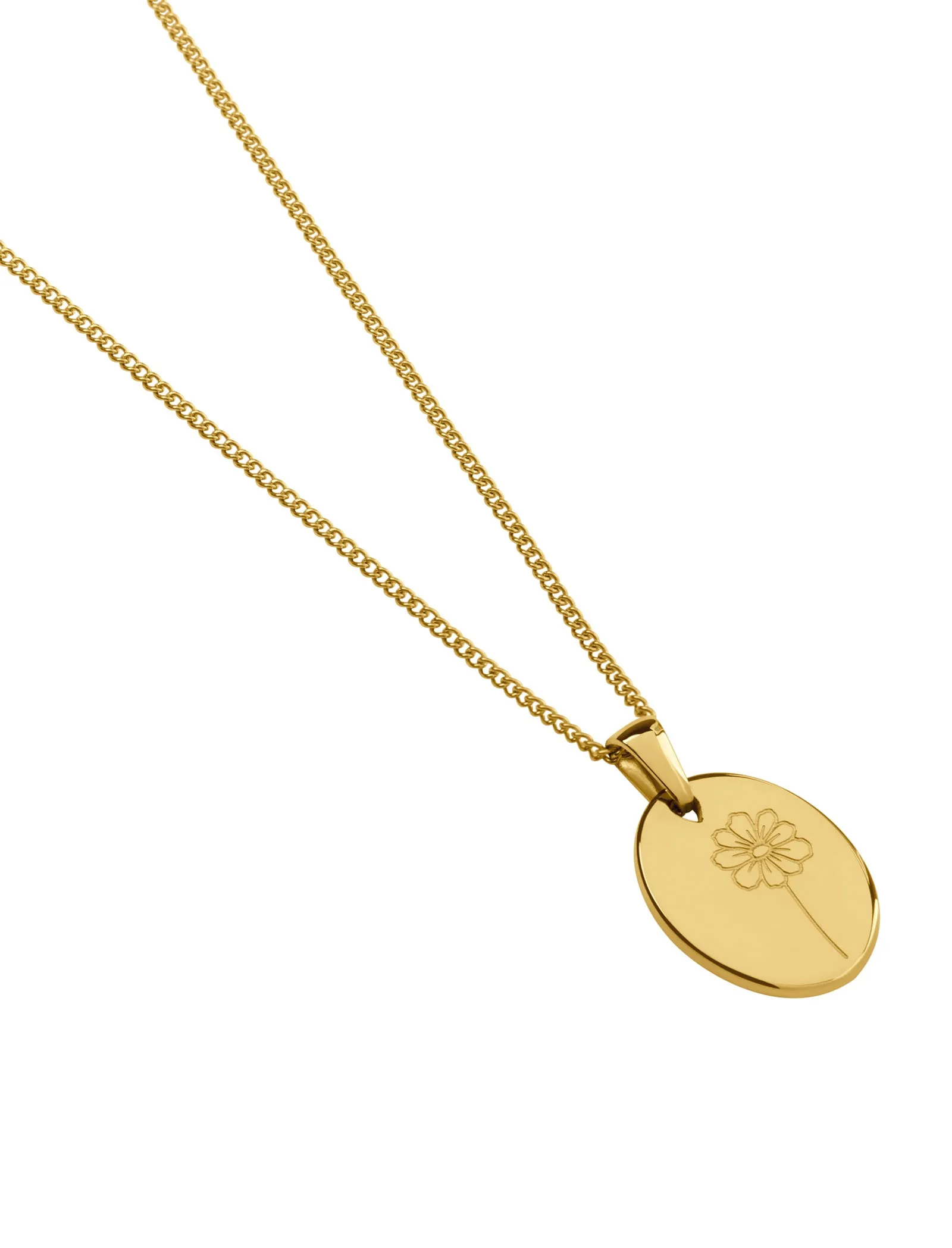 Birth Flower Necklace