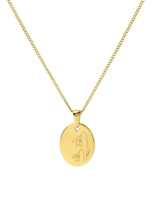 Birth Flower Necklace