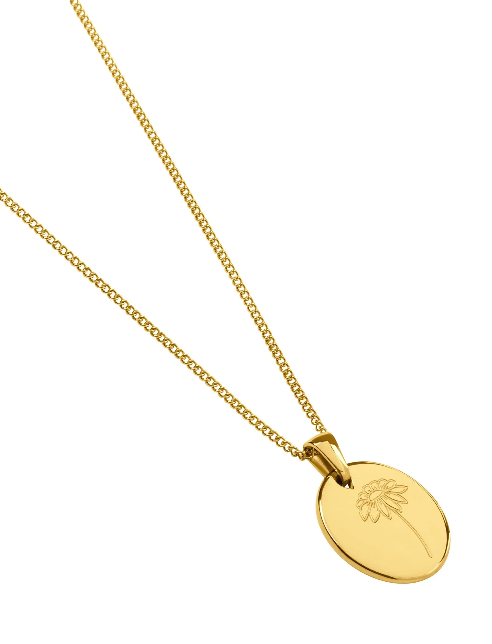 Birth Flower Necklace