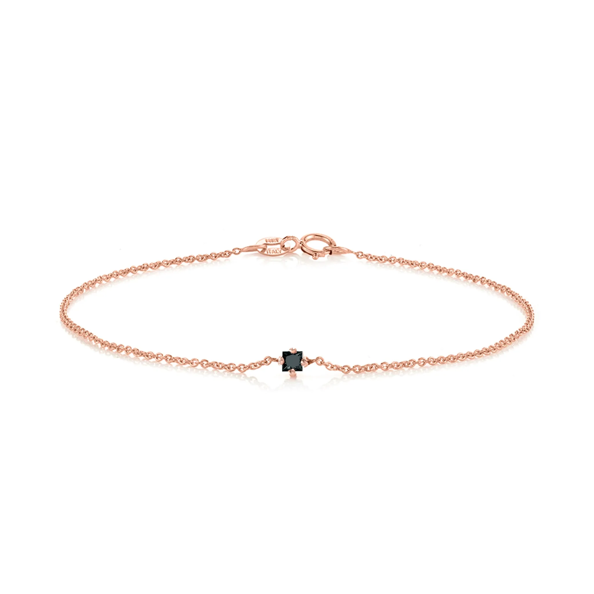 Black Diamond Floating Bracelet