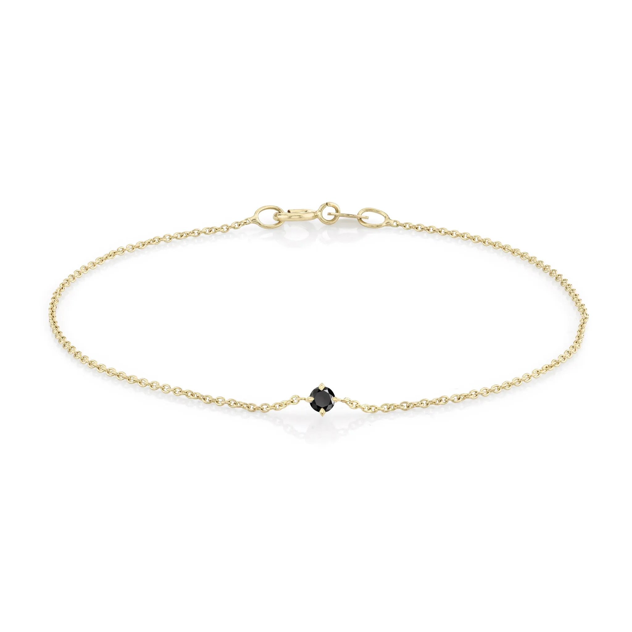 Black Diamond Floating Bracelet