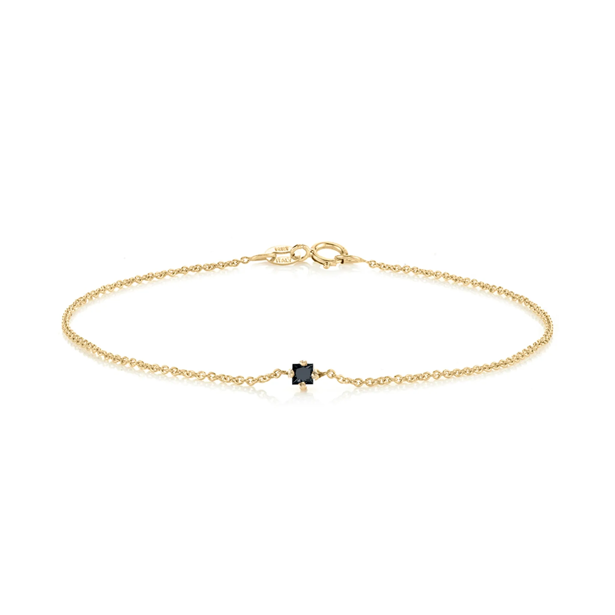 Black Diamond Floating Bracelet