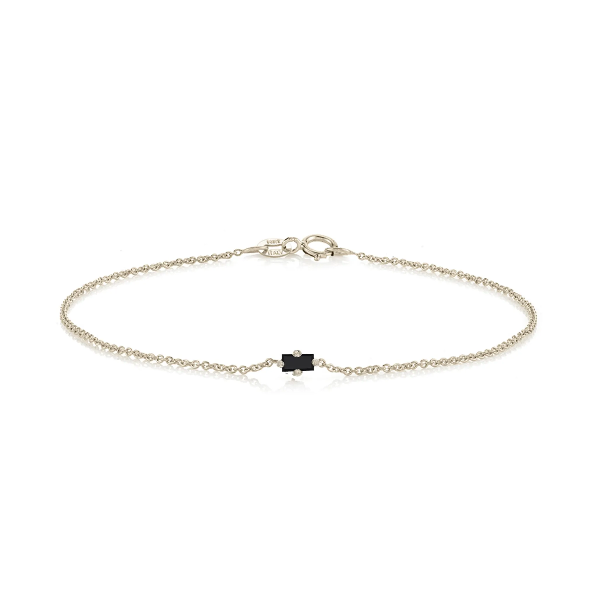 Black Diamond Floating Bracelet