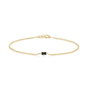 Black Diamond Floating Bracelet