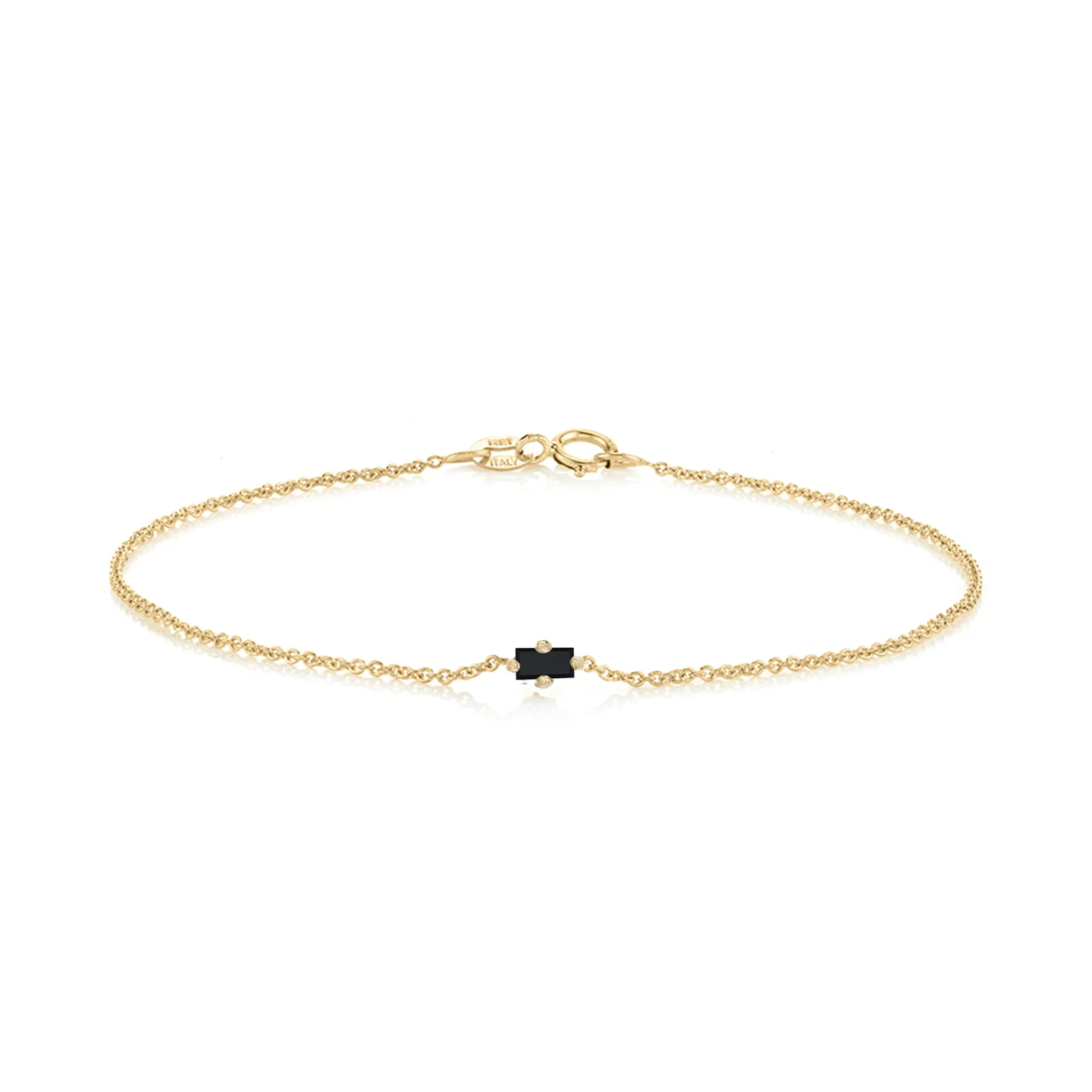 Black Diamond Floating Bracelet