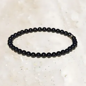 Black Tourmaline Delicate Bracelet