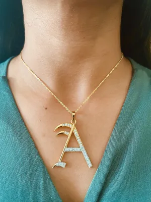 Brillo Iniziale Charm Necklace