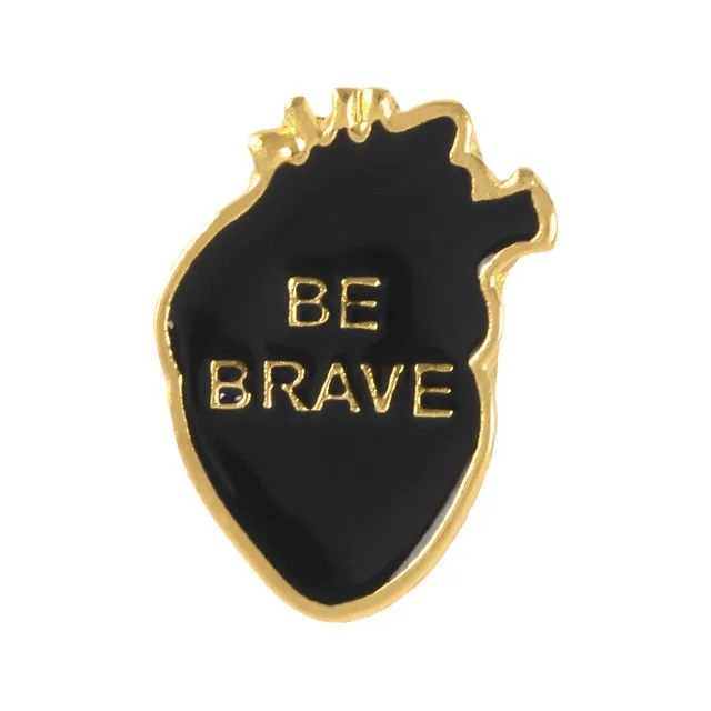 Cartoon Fun Heart Modeling Enamel Pin