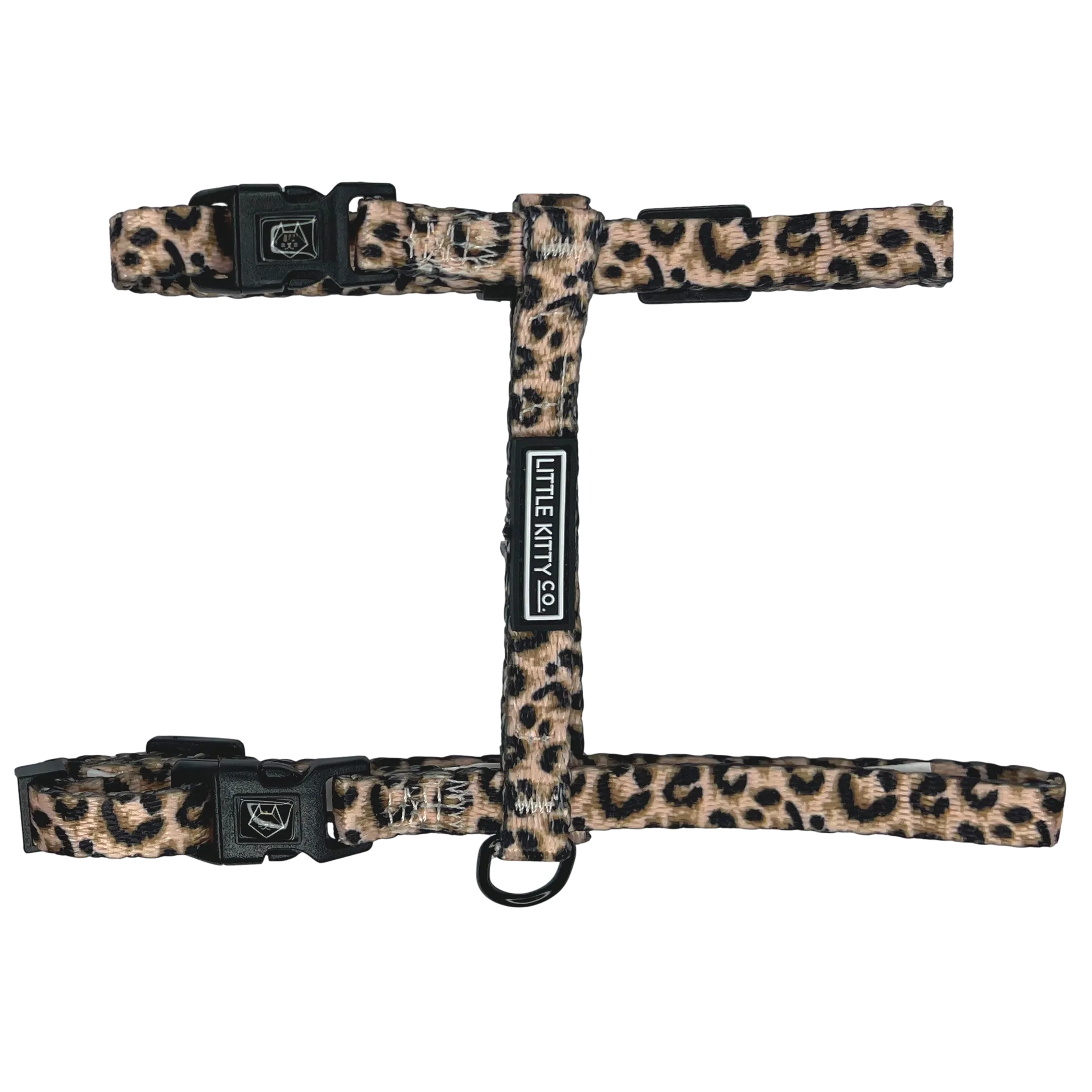 CAT STRAP HARNESS: Luxurious Leopard