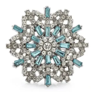 Christmas Snowflake Brooches