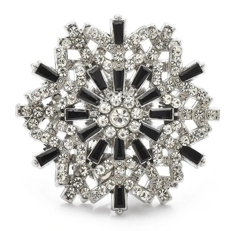 Christmas Snowflake Brooches