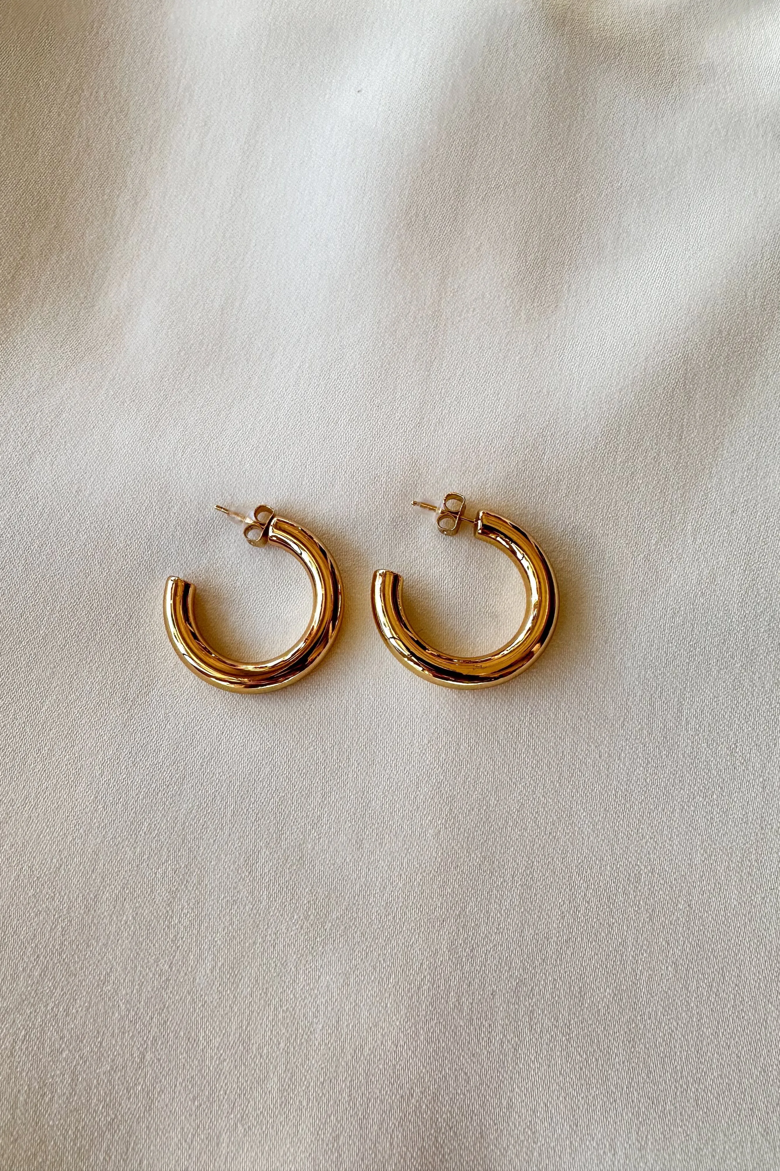 Classic Gold Hoop Earrings