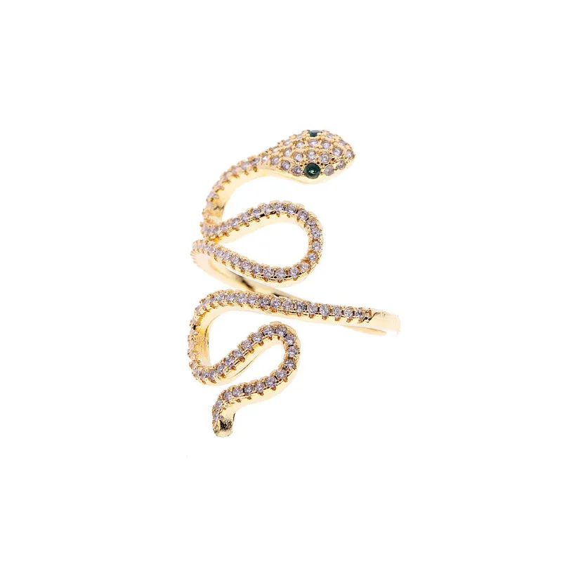 Colorful Luxurious Geometric Zircon Fashion Rings