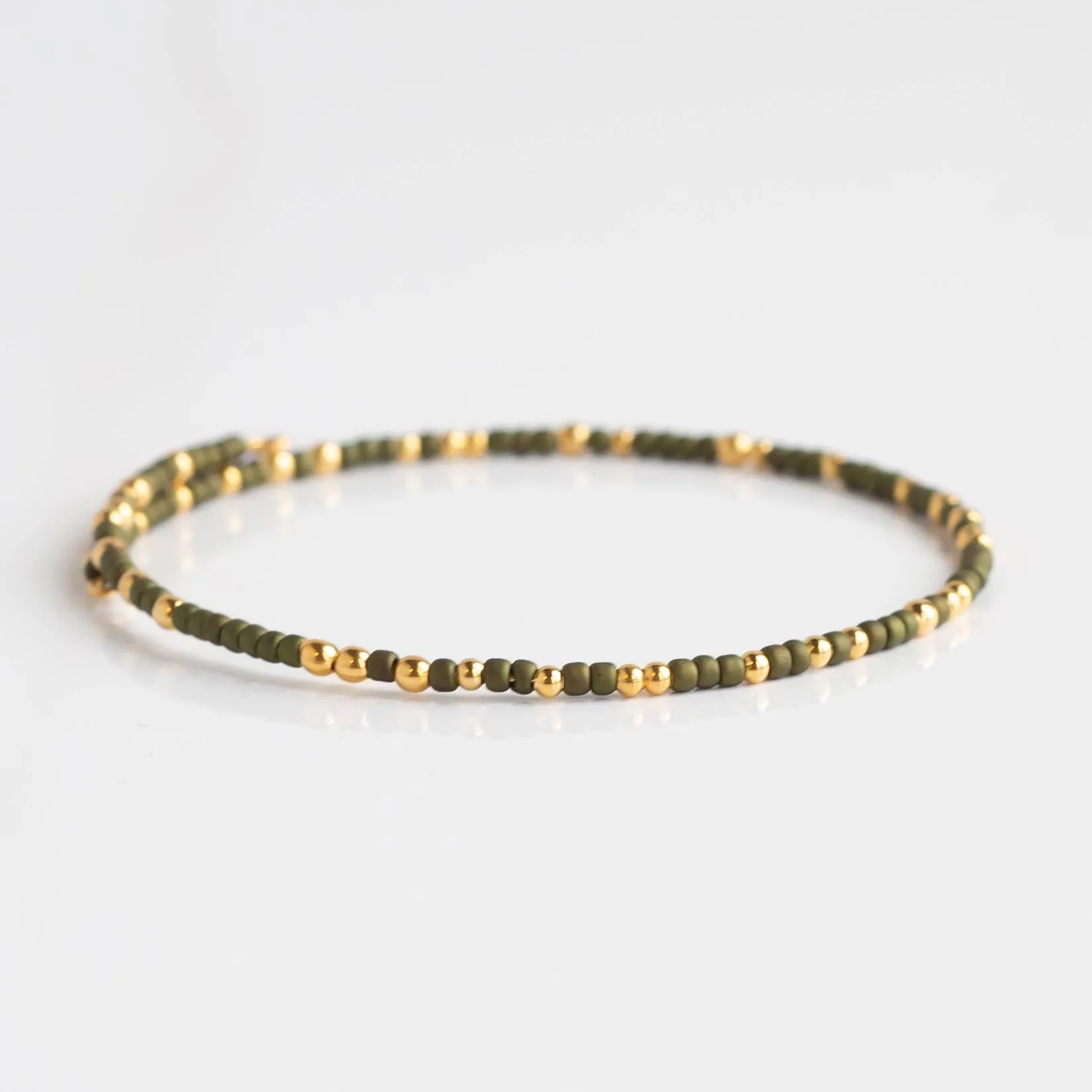 Confetti Bracelets-Olive